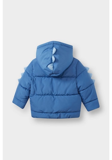 Defacto Erkek Bebek Kapüşonlu Fermuarlı Mont E8214a525aube358 Mavi