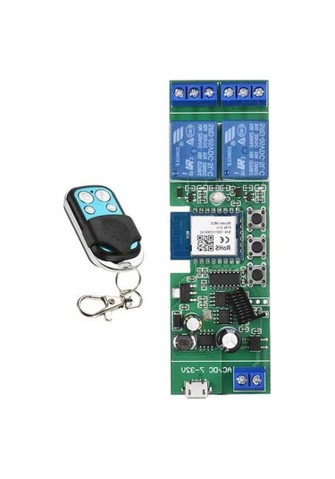 Dancemonkey Tuya 2ch Wifi Röle Modülü, Akıllı Zamanlama İle Uyumlu Alexa/google Home