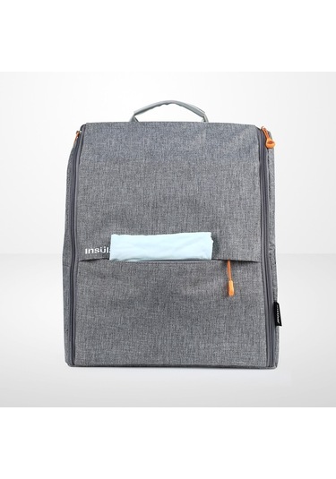 Novahub Moveevo İnsular Unisex Polyester Ebeveyn Çantası - 4 Parça Aksesuar - Gri Gri