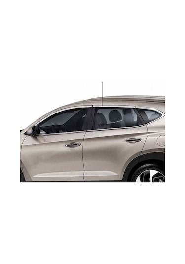 Hyundai Tucson Cam Çerçeve Nikelajı Komple 2016-2021 Arası
