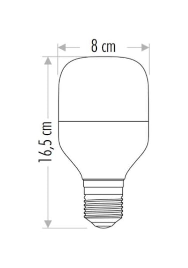 Cata 25w Led Ampul Beyaz Torch Ct-4330b