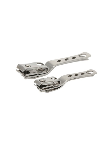 Yifomall 2'li Paslanmaz Çelik Tırnak Makası Seti - Profesyonel Manikür Pedikür Aleti