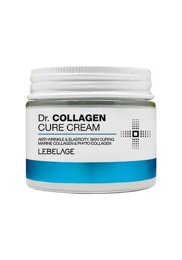 Lebelage Kırışıklık Karşıtı, Elastikiyet Arttırıcı Marine Collagen Krem Dr Collagen Cure Cream