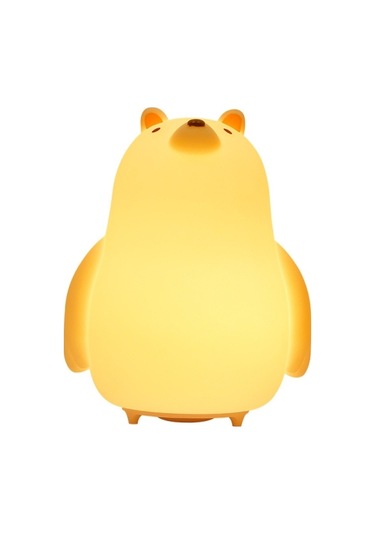 Sones Led Küçük Gece Lambası Karikatür Ayı Pat Işık Renkli Atmosfer Işıkları Çok Renkli