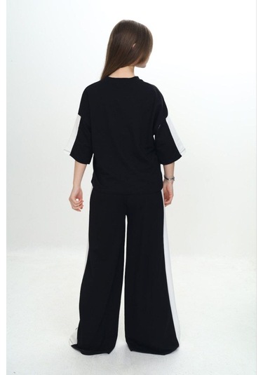 Kız Çocuk %100 Pamuk London Baskılı Oversize Garnili Truvakal Kollu Eşofman Takımı-293-eşt-0010 Siyah Kız Çocuk %100 Pamuk London Baskılı Oversize Garnili Truvakal Kollu Eşofman Takımı-293-eşt-0010 Siyah