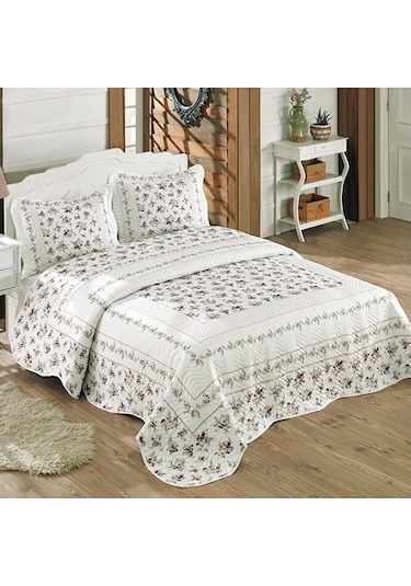 Larisa Çift Kişilik Kapitone Yatak Örtüsü