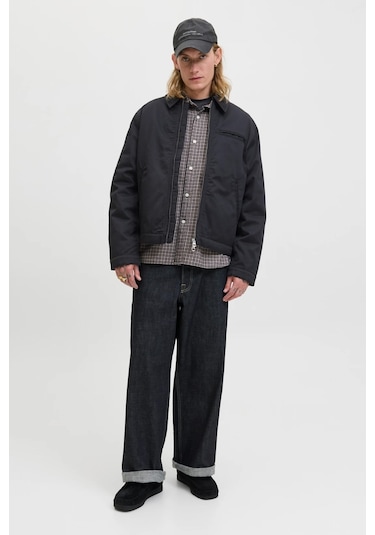 Jack & Jones Jornorrebro Worker Erkek Mont Siyah