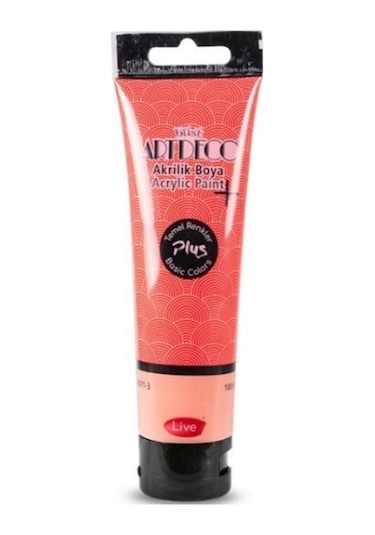 Plus Akrilik Boya 100ml Tüp 417 Kırmızı 417 Kırmızı