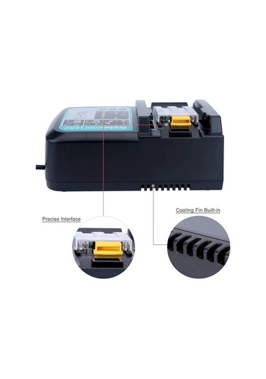 Pazly Tak Şarj Pil Makita Luomashı, 18v Lityum Pil Şarj Cihazı Ab Qz