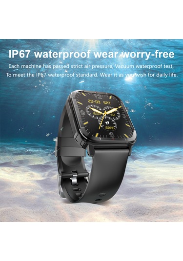 Singree 1.85" Ekran Ip67 Bluetooth 5.0 Akıllı Spor Saati