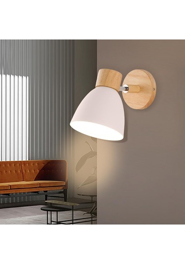 Suntek Modern Basit Duvar Işık Fikstürleri Koridor Beyaz Beyaz