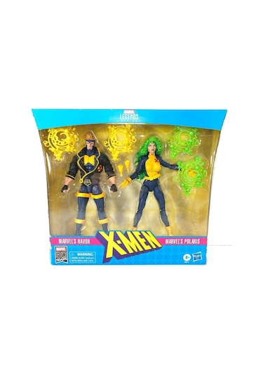 Marvel Legends X-Men Havok & Polaris Figür Set