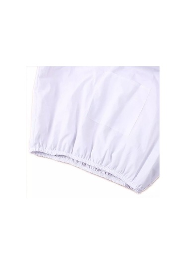 Youmex "4 Parçalı Arıcı Seti: Arıcı Ceketi, Eldiven, Çerçeve Tutucu Ve Fırça - Arı Sokmalarına Karşı Koruma" Beyaz