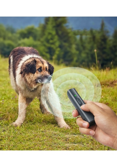 Lichen Ultrasonik Köpek Kovucuelde Taşınabilir Bark