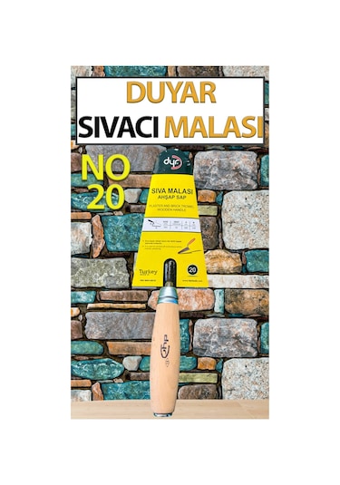 Sıva Malası Çelik 20 Nolu