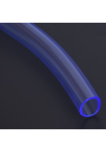 Lemestar 6 Ft Transparan Pvc Anti-statik Sifon Borusu, 1/2 İnç Çap, Hızlı Akışlı, Benzeri Kendiliğinden Fırtınalı Yakıt-su Transferi