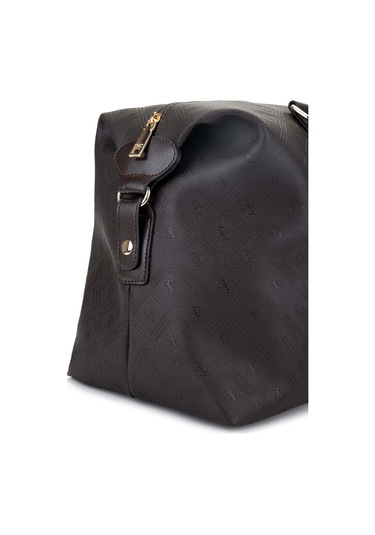 Tamer Tanca Kadın Vegan Kahverengi El Valizi Çanta 915 1242 Bn Canta Y/24 Kahve Mng Kahverengi