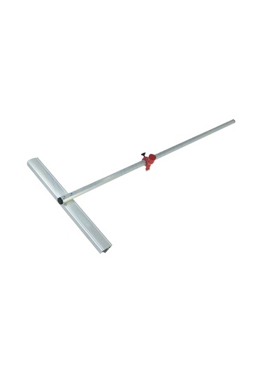 Büro Ev Ofis Yazlık Hijyeni İçin 190cm T Tip Gönyeli Klavuzlu Tekerli Cam Kesici