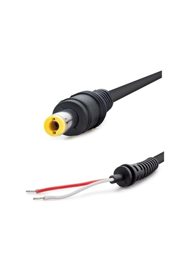 Tunex Standart 5.5 2.5 Mm Notebook Adaptör Tamir Kablosu Dc Kablo