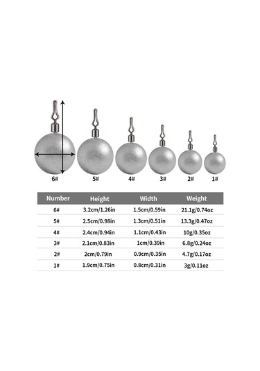 Hengjıa 15 Adet/torba 7g Balıkçılık Kurşunu Kolye Deniz Balıkçılığı Lua Küresel Döndürme Isırma Kurşunu Balıkçılık Ekipmanı Çok Renkli