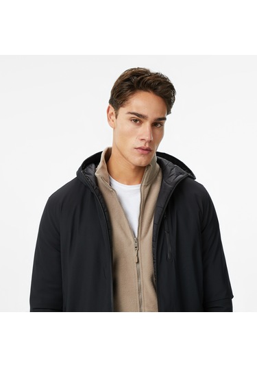 Nautica Erkek Siyah Regular Fit Çift Taraflı Mont Düz J57008t Siyah
