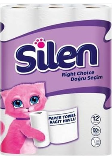 SİLEN KAĞIT HAVLU 12 Lİ