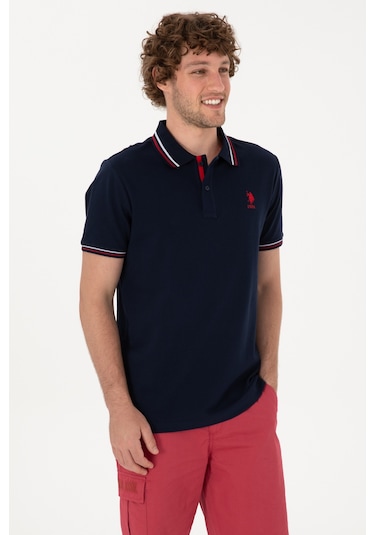 U.s. Polo Assn. Erkek Lacivert Tişört Basic 50306011-vr033 Lacivert