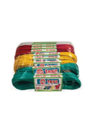 Polyester 10mt Pvc Kaplamalı Çamaşır İpi Çok Renkli