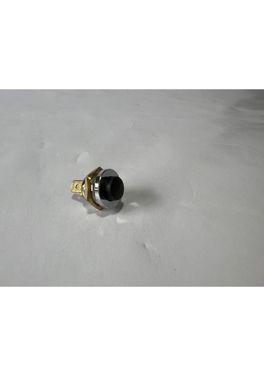 Metal Mini Küçük Siyah Buton Korna Isıtma Kızdırma Düğmesi Kaliteli Yuvarlak 1 Adet / Siyah