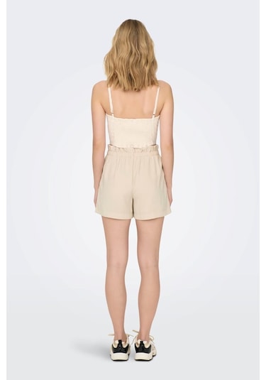 Only Onlmago Lıfe Strap Crop Top Pnt Bej 001