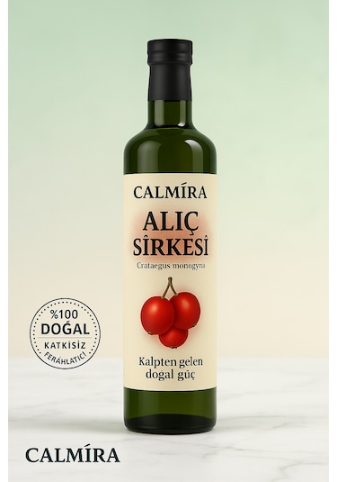 Calmira Alıç Sirkesi 500 Ml Doğal Fermantasyon Natural Fermentation Hawthorn Vinegar