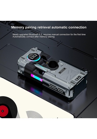 Kablosuz Kulaklık Bluetooth 5.3 Yarım Kulak Hafif Kulaklık Dahili