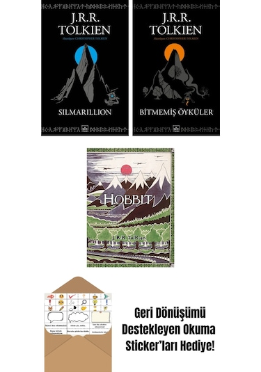 Silmarillion + Bitmemiş Öyküler + Hobbit Özel Ciltli Baskı