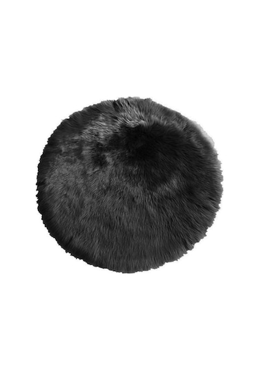 Tongxida Yumuşak Yuvarlak Pembe Halı, 60cm Saçlı Paspas - Yatak Odası/otura Odası Dekorasyonu