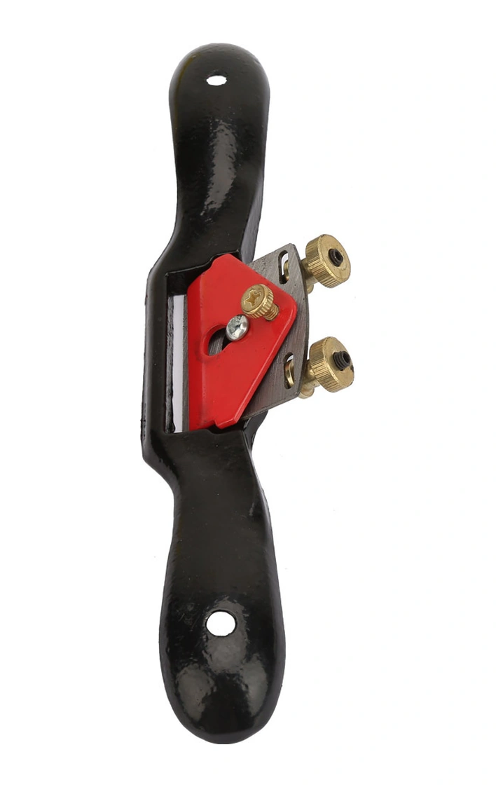 Tenfowee Ahşap İşleri İçin Çift Vida Ayarlı, Dayanıklı Çelikten Yapılmış 10 İnç Kırmızı-siyah Uçak Testeresi - Dairesel, Eğri Ve Köşe Düzenleme