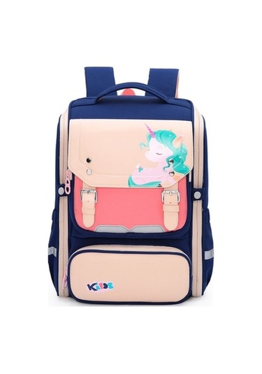 My Topped Popüler Mıc7go Mavi Sırt Çantası - 2-4. Sınıf İçin İlkokul Çantası Mavi