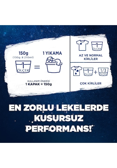 Omo Active Oxygen Beyazlar için Toz Çamaşır Deterjanı 9 KG