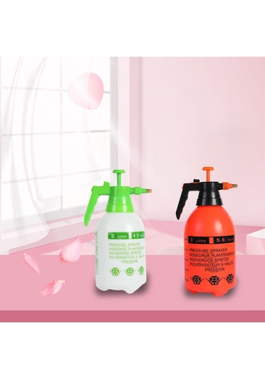 Vkemall Ev Bahçesi Sulama Ve Dezenfeksiyon Spreyi, El Basılı Plastik, 1l Beyaz-yesil, Ev Kullanıma Uygun, Kolay Kullanım