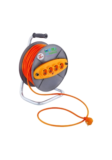 Tekmarked Makaralı Kablo 3x2.5 30 Mt