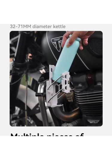 Dashanshop Smnu Grey Evrensel Bisiklet Su Matarası Askısı - Mtb Yol Ve Adv Motosikletler İçin Titreşimsiz Gri