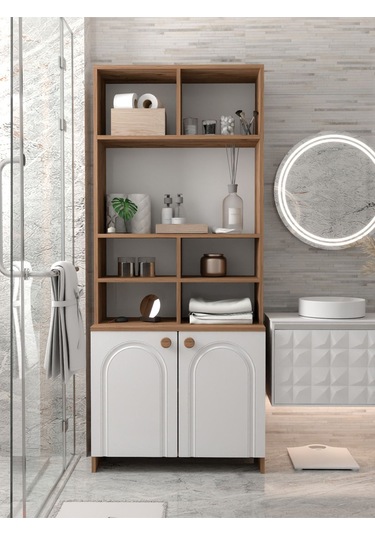 Bohem Çok Amaçlı Banyo Dolabı Mdf Kapak - N Model N Model