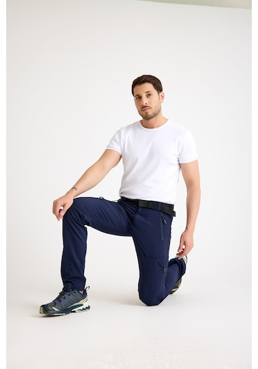 Q&steinbock Afythos Erkek Outdoor Pantolon-polarlı-31314 Lacivert
