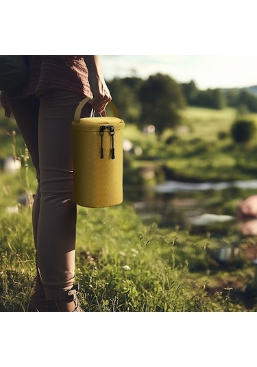 Pazly Taşınabilir Gaz Tankı Saklama Ve Taşıma Çantası S Model Haki Renk Haki