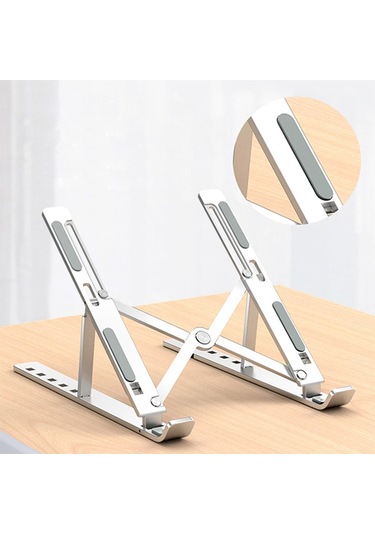 Ally Mc N3 Masaüstü Alüminyum Ayarlanabilir Katlanabilir Dizüstü Stand