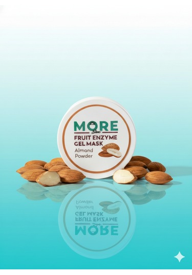 Moresun Badem Özlü Doğal Peeling - Fruit Enzyme Gel Mask 2'li