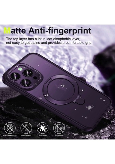 Bloomnest Cbtx İphone Uyumlu 14 Pro 3 İçin Magsafe Kılıf, 1 Cilt Hissetirici Tutucu Diğer