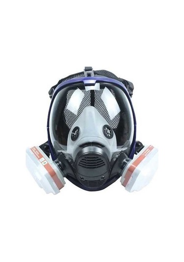 Trendooze Kimyasal Maske 6800 Toz Ve Gaz Geçirmez Maskesi