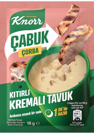 Knorr Çabuk Çorba 6 Çeşit 36 Lı Karma Paket