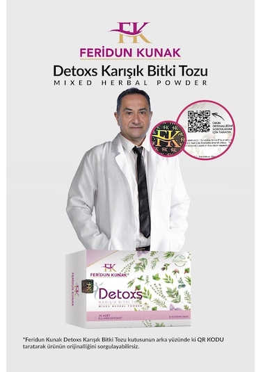 Feridun Kunak Karışık Bitki Detoxs Çayı 30 Adet
