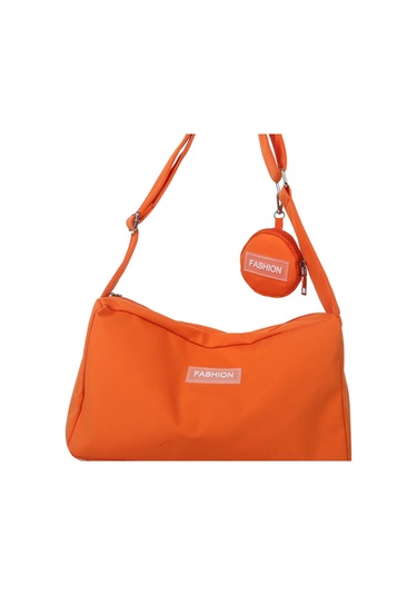 Suntek Kadın Omuzdan Askili Çanta Crossbody Çanta Turuncu